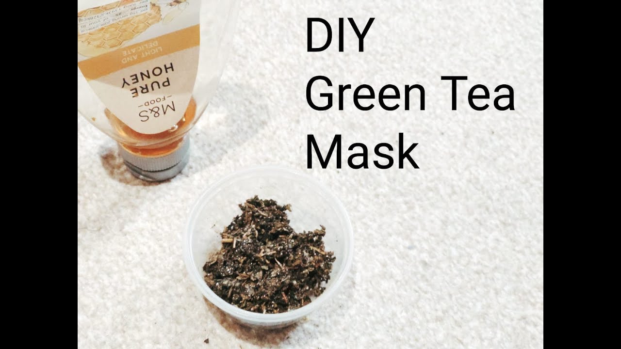 DIY Green Tea Face Mask for Acne YouTube