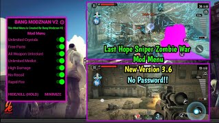 Last Hope Sniper Zombie War Mod Menu 3.6 Latest Version - Unlimited Money & Crystals screenshot 5