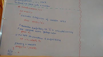 C aptitude chapter 3 lecture 2