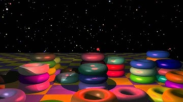 Torus-landscape stencil shadow demo