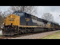 CSX 1853 New York central heritage leads CSX M583!!! 12-18-2024
