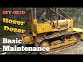 Performing Deere 450-C Basic Maintenance