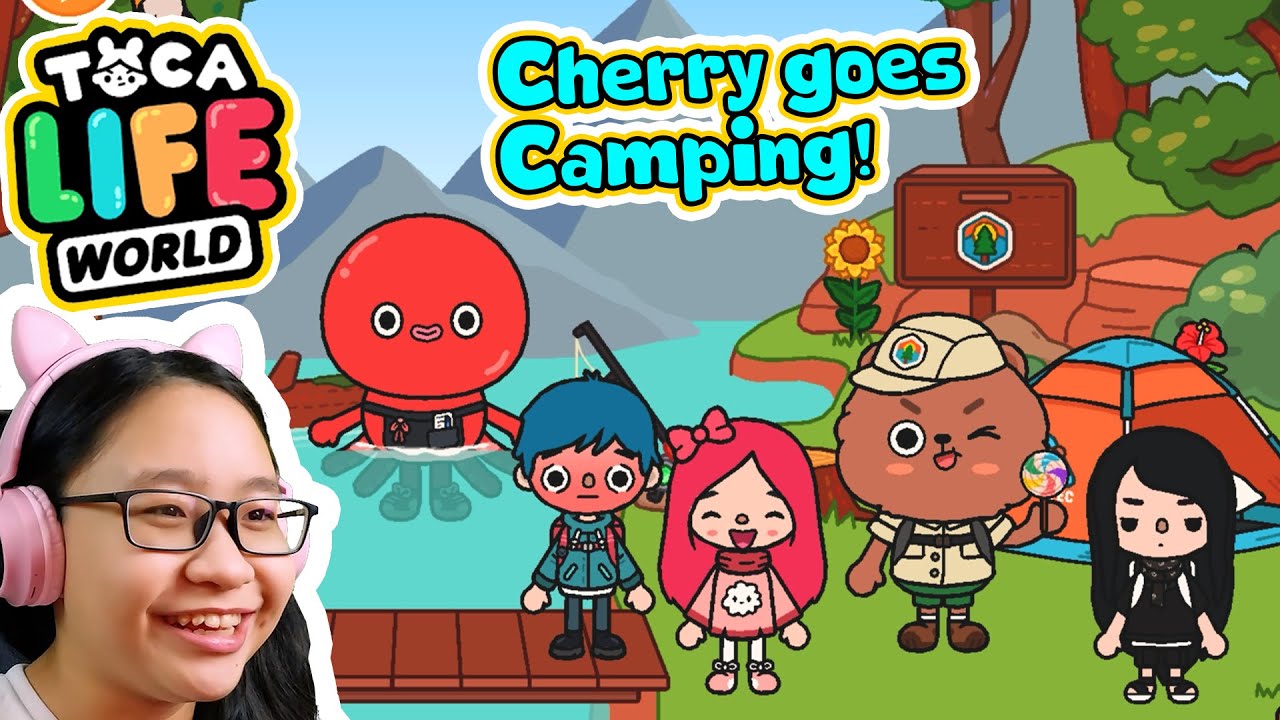 Toca Life World - Cherry Goes Camping!!!