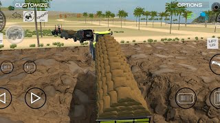 Heavy Cargo Tractor Trolley Mud Driving Simulator | Offroad Farming & Towing Challenge 🚜💨 screenshot 3