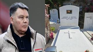 Αυτό είναι σοκαριστικό: Αλέξης Κούγιας Έτσι είναι ο τάφος του 5 μήνες μετά τον θάνατό του