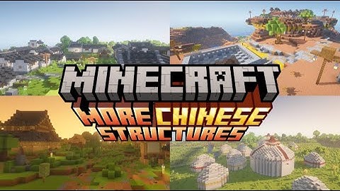 More Chinese Structures | Minecraft Datapack Teaser Trailer