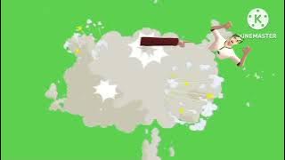 Sakura School Simulator fight cloud green screen 