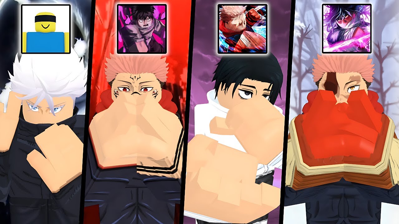 GOJO Rating EVERY Domain Expansion In Different ROBLOX Anime Games