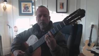 Prelude from J.S. Bach's Suite number 1 for Solo Cello (BWV 1007), Guitar