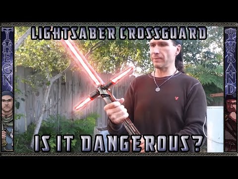 Star Wars: Episode VII Lightsaber Crossguard Tested - Is It Dangerous?