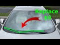 Windshield wiper blade replace cheap