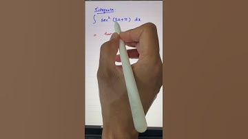 Integrate sec^2 (3x+pi) dx