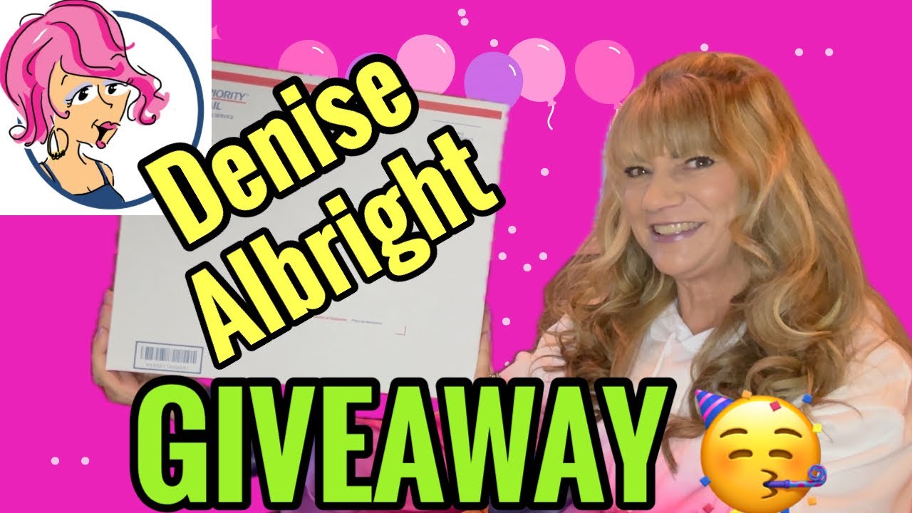 ⭐️ GIVEAWAY Journals & More Part 4 🥳 Denise Albright - YouTube