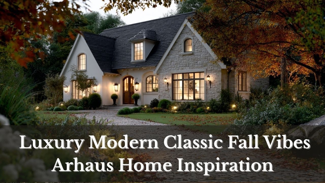 π Luxury Modern Classic Fall Vibes | Arhaus Home Inspiration - YouTube