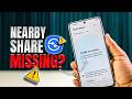 Fix Nearby Share Not Showing or Not Connecting on Android