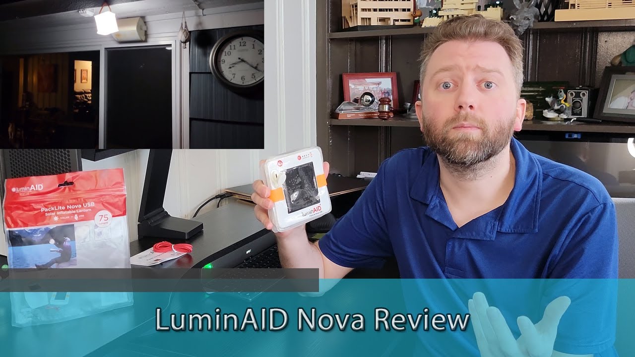 luminAID packlite titan 2 in 1 power lantern & sunfox solar