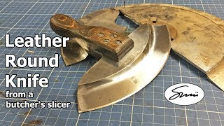 Knifemaking: Leather round knife by Smü 1,661 views 4 years ago 6 minutes, 59 seconds