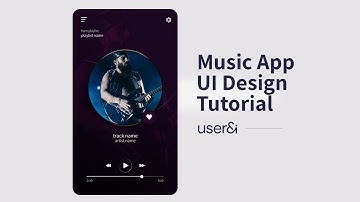 Music App UI Design Tutorial in Figma | UI/UX Design