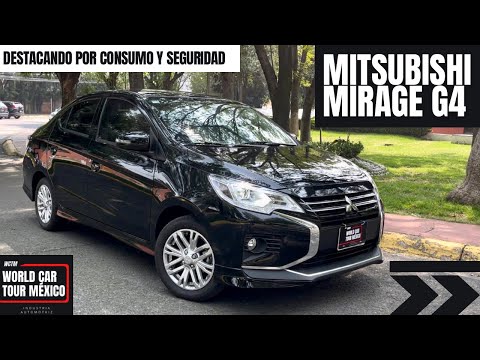 Mitsubishi Mirage G4 2024 - ¡El sedan mas rendidor y seguro!