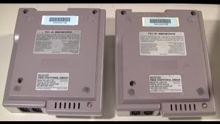 NES-101 Nintendo Top Loader - 36 console lot - a look at the two 'repaired' units BIG surprise!