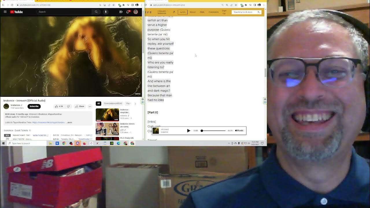 "introvert" by brakence firsttimehearing reaction YouTube