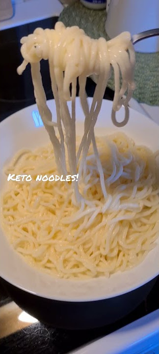 The new keto noodles are fantastic! Link in description.