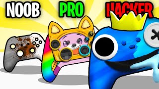 Foxy Goes NOOB vs PRO vs HACKER In These CRAZY GAMES! (LINE UP, DIY JOYSTICK, & MORE!)