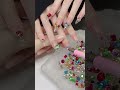 different colors nails decorations with example # so beautiful nails designs #shiningnails#nailart