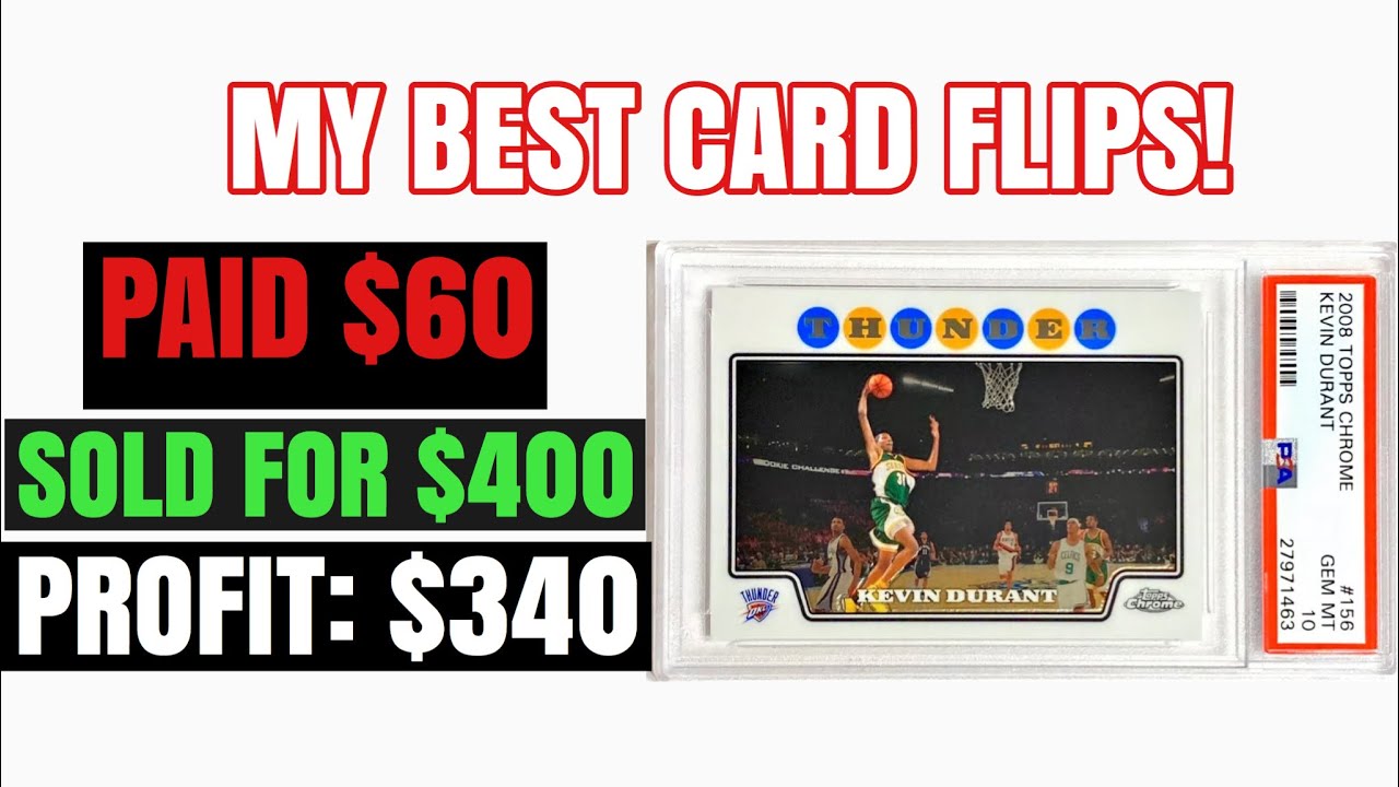My Best Basketball Card Flips! Huge Profits! Sports Card Investing