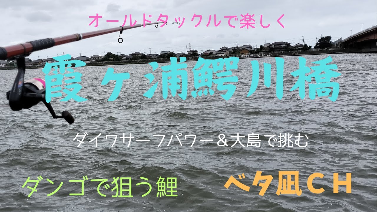 秋の霞ヶ浦　鰐川遠征