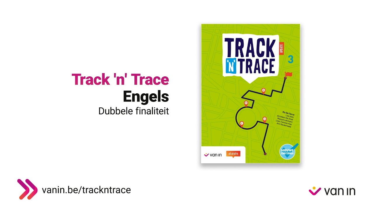  Update  Ontdek Track 'n' Trace, de methode Engels voor dubbele finaliteit