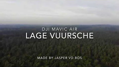 Lage vuursche cinematic drone footage 4k DJI Mavic Air de stulp pluismeer The Netherlands