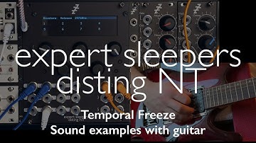 disting NT - Temporal Freeze sound examples with guitar