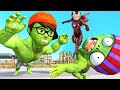 Nick Hulk Protects Tani From Huge Zombie Hulk - VMAni English