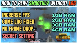 HOW TO INCREASE FPS OR FIX GAME LAG IN PUBG MOBILE LITE || SECRET SETTING AND TIPS FOR PRO PLAYERS