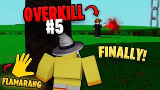 I Hunted 5 Overkills to Unlock Flamarang...(Slap Battles)