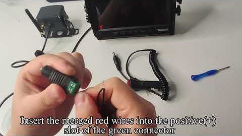 DoHonest S19 RV  Wireless Backup Camera Pairing Video