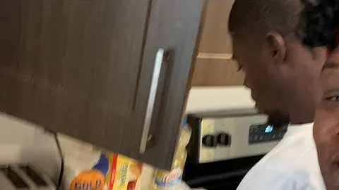 My man and I cooking Sunday dinner for the househo...