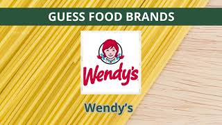 Guess Food Brands | Tebak Gambar Logo | ebw quiz #9 Learning English together screenshot 2
