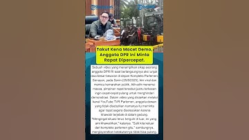 Takut Kena Macet Aksi Demo, Anggota DPR Ini Minta Rapat Dipercepat