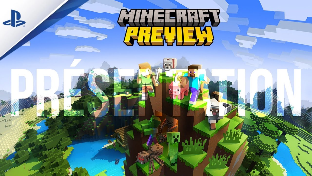 Présentation de Minecraft Preview sur PlayStation ! (Comment installer