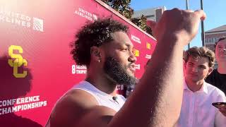 USC LB Easton Mascarenas-Arnold | LSU week
