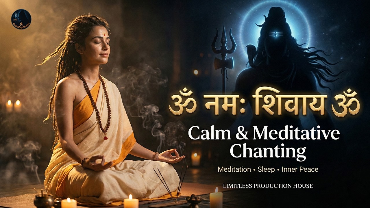 Om Namah Shivay Mantra (2 Hour) 🕉️ Non Stop | Deep Meditation, Yoga & Sleep | Pooja Aarti Special
