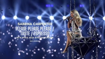 Sabrina Carpenter - Please Please Please / Taste / Espresso (MTV VMAs Studio Version)