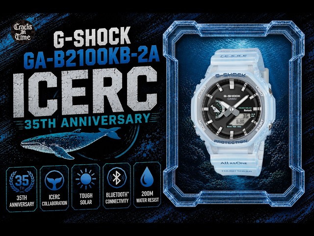 G-Shock GA-B2100KB-2A - ICERC 35th Anniversary Edition - YouTube