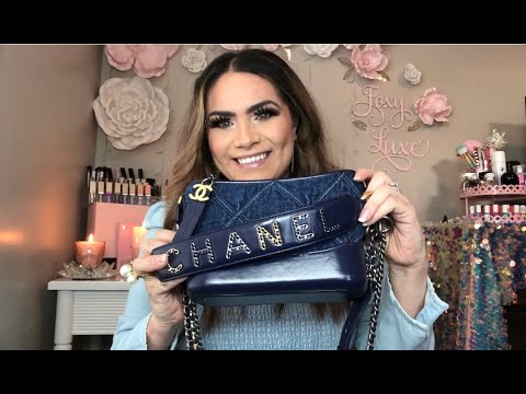 Chanel Denim Gabrielle Small Hobo - Unboxing - YouTube