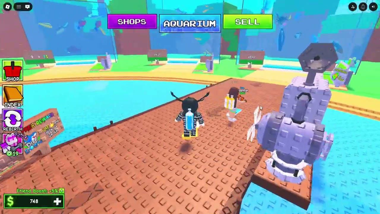 DIVE DOWN!! trying to see wich fish i can get the best