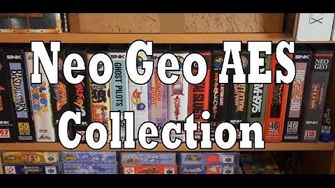 Neo Geo AES Retro Video Game Collection