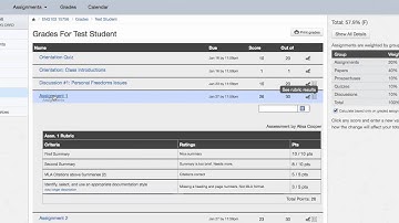 Checking Grades & Feedback in Canvas