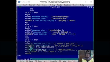 Pascal - Praktikum Dasar Pemrograman - Tugas 1